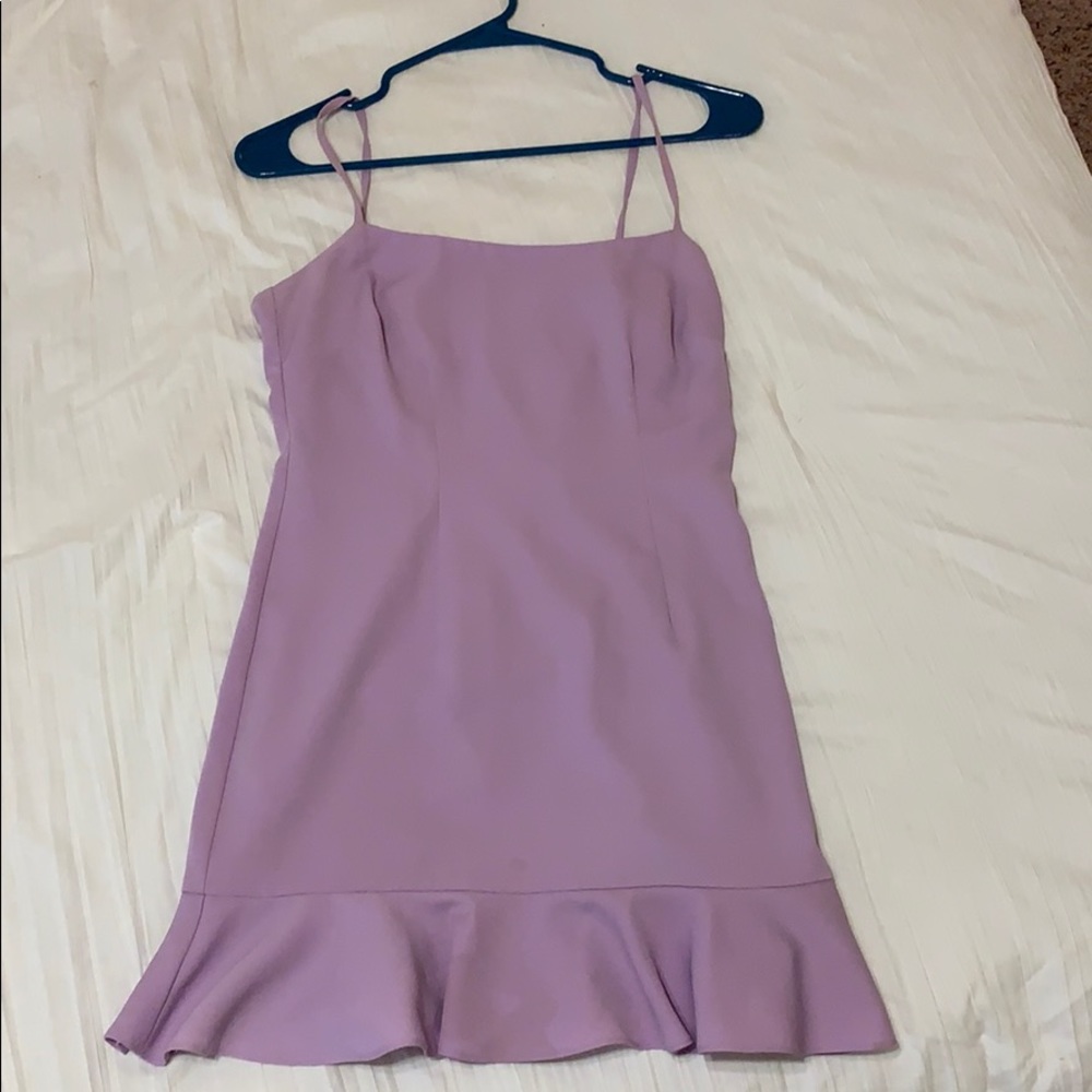 Revolve lavender mini dress